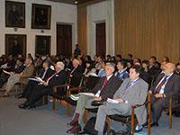 Más de 150 personas participaron en la conferencia internacional realizada en la Sala Ignacio Domeyko de la Casa Central de la Universidad de Chile. Más de 150 personas participaron en la conferencia internacional realizada en la Sala Ignacio Domeyko de la Casa Central de la Universidad de Chile.