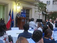 Ministro (S) Edgardo Riveros, pasa revista a los principios rectores de la política exterior de Chile.