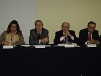 Paz Milet, Alberto Van Klaveren, Sergio Bitar y Mario Artaza.