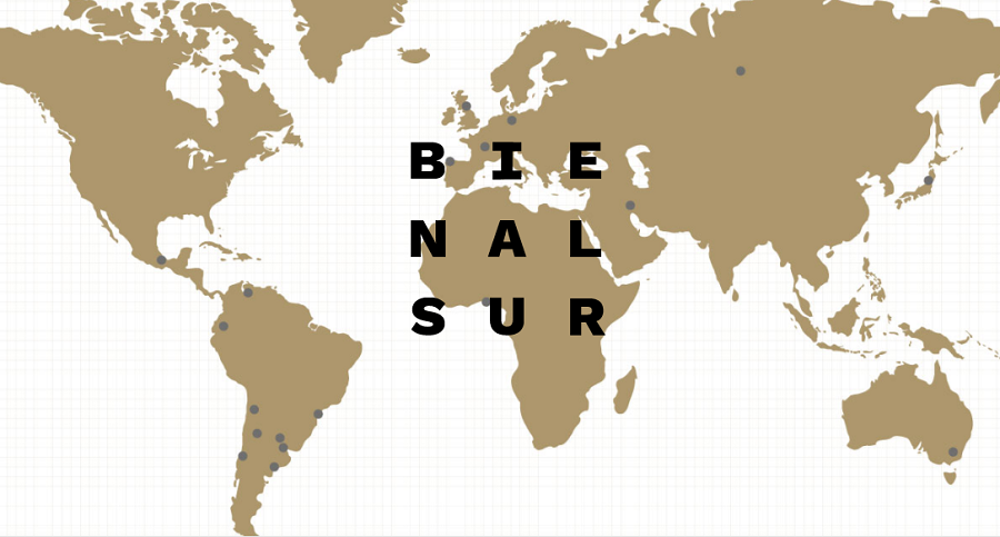 BIENALSUR conecta a 32 ciudades de 16 países del mundo y más de 350 artistas y curadores, para generar una ciudadanía cultural desde América del Sur.