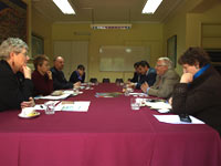 Reunión de las académicos del IEI y de la U. de Auckland